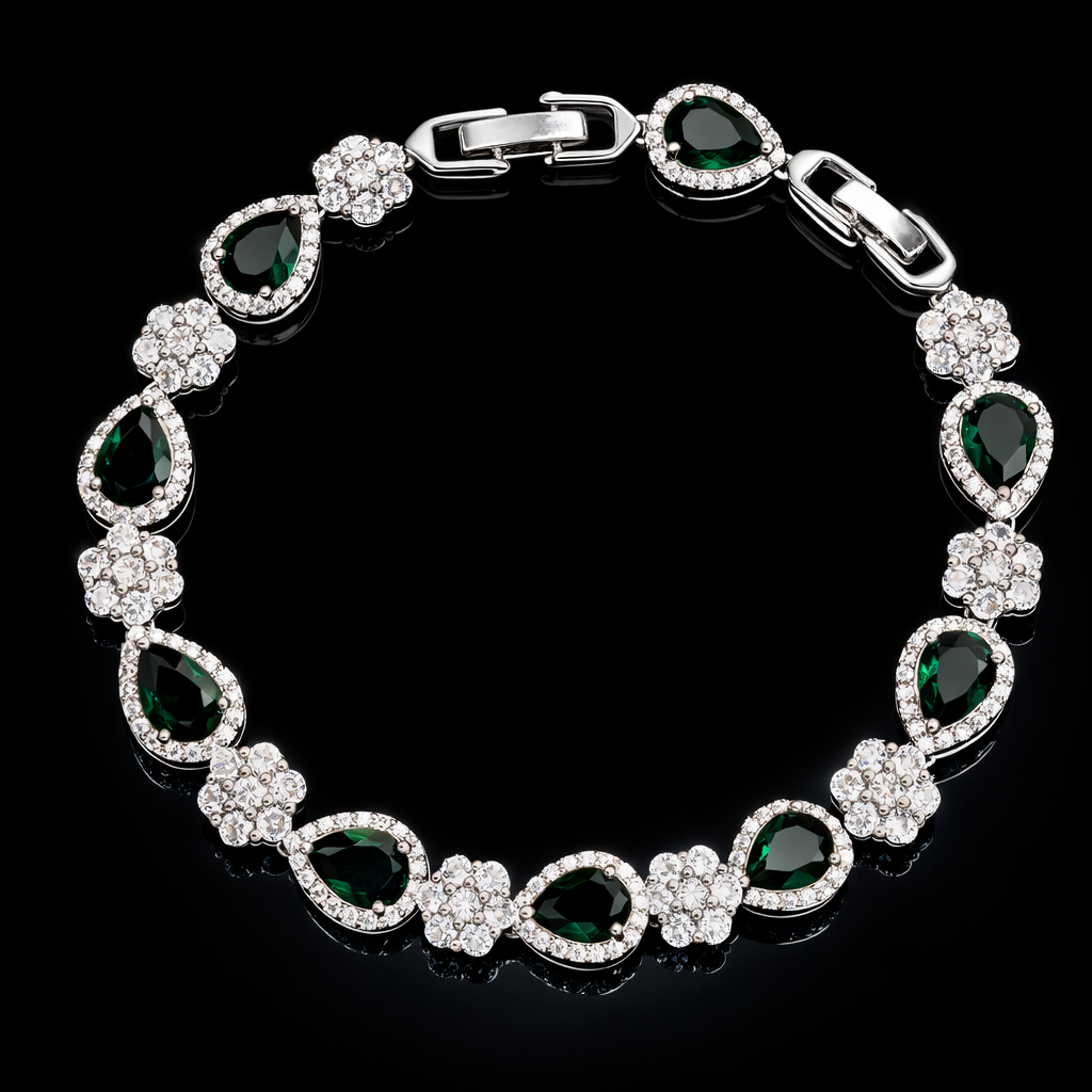 Blossom droplet bracelet