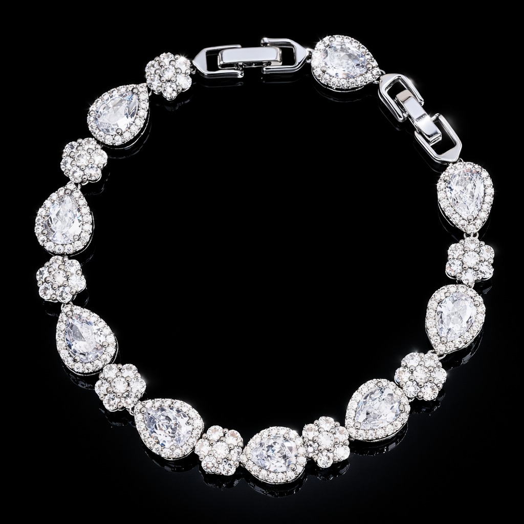 Blossom droplet bracelet