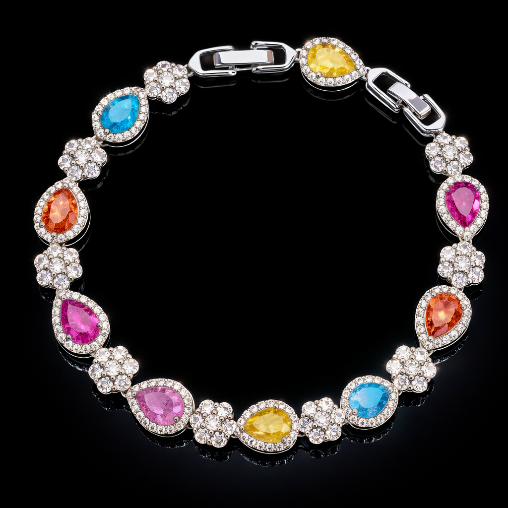 Blossom droplet bracelet