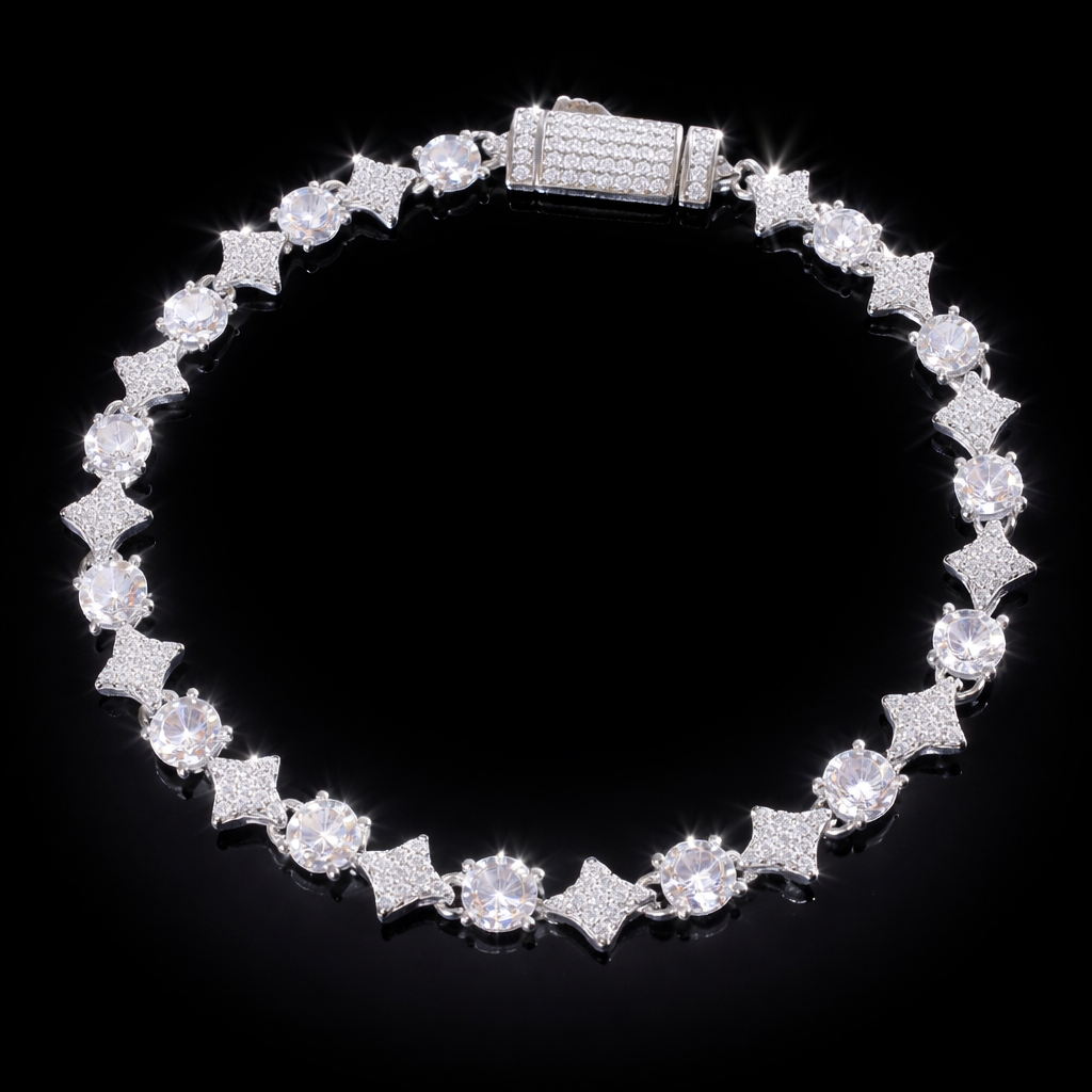 Square star bracelet